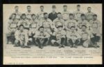 1906 Hammon Postcards Chicago Cubs Team 