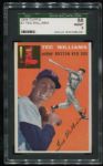 1954 Topps #1 Ted Williams SGC 88