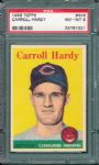 1958 Topps #448 Carroll Hardy PSA 8