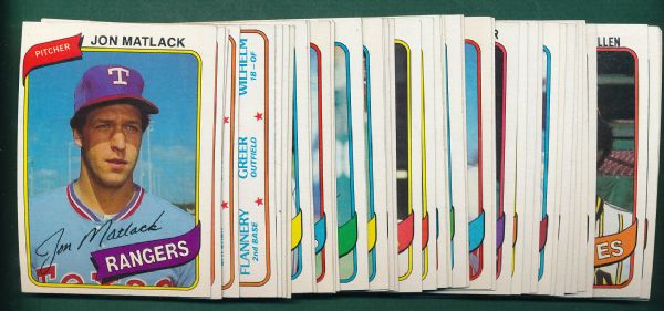 1978-1980 Topps Lot of (340) Cards W/ HOFers