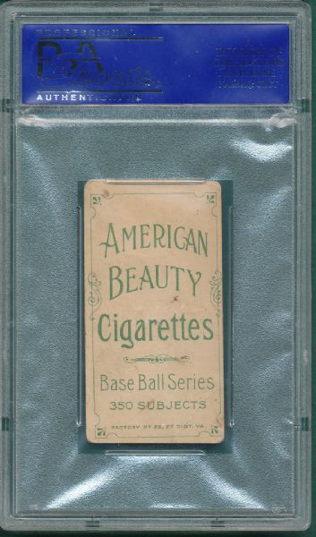 1909-1911 T206 Congalton American Beauty Cigarettes PSA 1 *Low Pop*