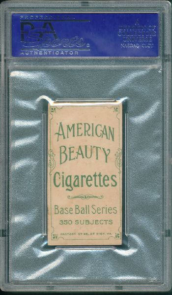 1909-1911 T206 Lavender American Beauty Cigarettes PSA 2 *Low Pop*
