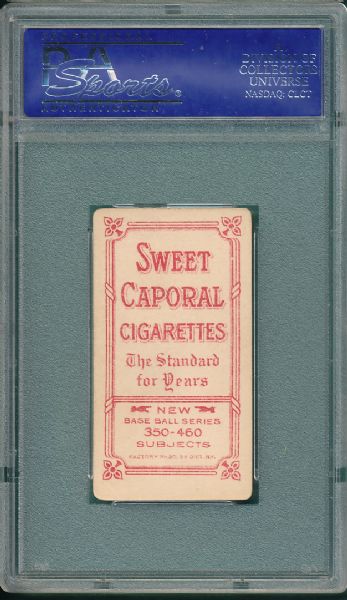 1909-1911 T206 Murray, Portrait, Sweet Caporal Cigarettes PSA 3