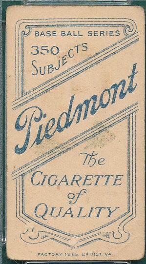 1909-1911 T206 Killian, Portrait, Piedmont Cigarettes PSA 3 *Wet Sheet Transfer*