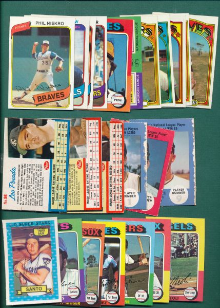 Baseball Card Grab-bag with Lots of HOFers and Type Cards.