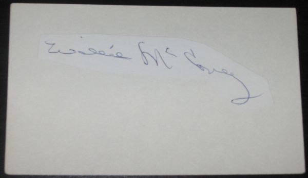 Lot of (35) Cut Signature W/ Willie McCovey