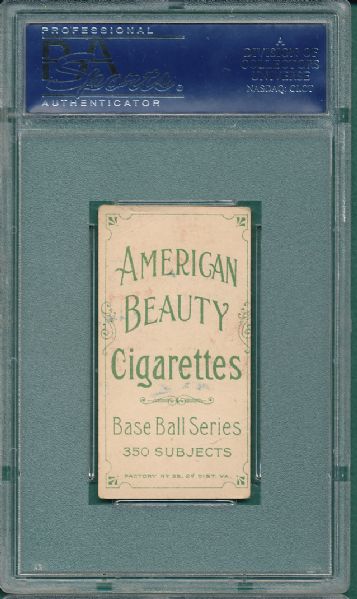 1909-1911 T206 Nattress American Beauty Cigarettes PSA 2 *Low Pop*