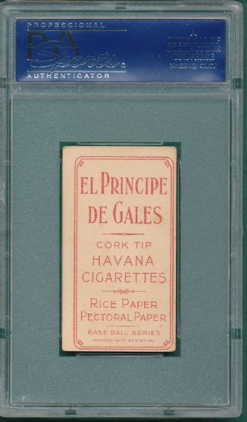 1909-1911 T206 Phillipe El Principe De Gales Cigarettes PSA 3