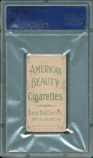 1909-1911 T206 Raymond American Beauty Cigarettes PSA 2 *Low Pop*