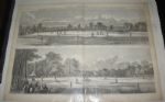 1859 Harpers Weekly  Depicting "A Baseball Match at the Elysian Fields, Hoboken"