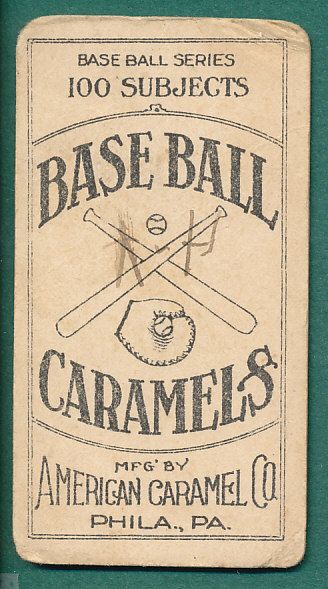 1909-11 E90-1 Addie Joss American Caramel