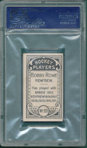 1911 C55 #23 Bobby Rowe Imperial Tobacco PSA 5