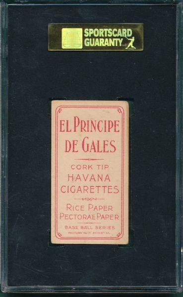 1909-1911 T206 Jones, Tom, El Principe De Gales Cigarettes SGC 50 *Low Pop, None Higher*