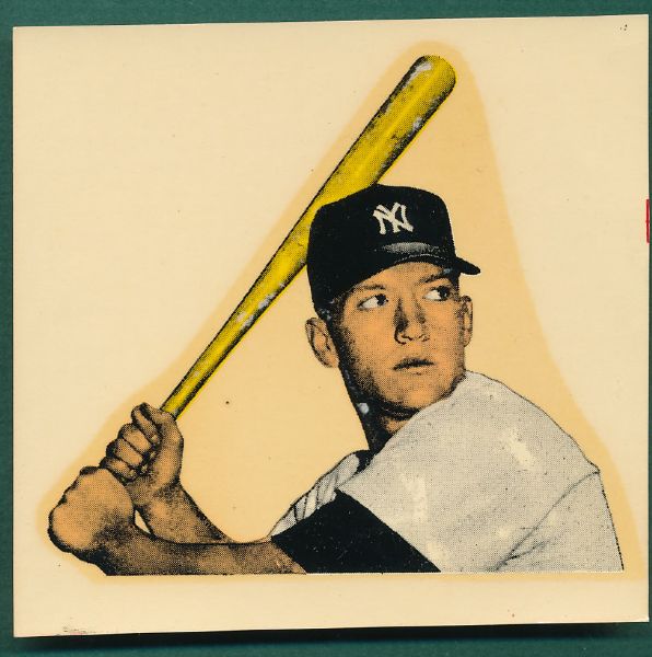 1956 Baseball Mac Boy Bat Decal & Pen