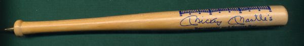 1956 Baseball Mac Boy Bat Decal & Pen