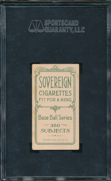 1909-1911 T206 Goode Sovereign Cigarettes SGC 55