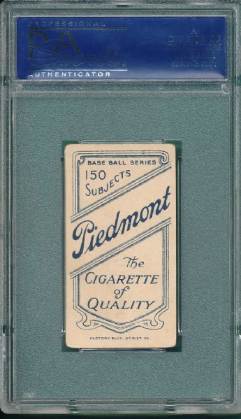 1909-1911 T206 Birmingham Piedmont Cigarettes PSA 3.5 *Horizontal*