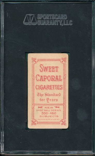 1909-1911 T206 Ball, Cleveland, Sweet Caporal Cigarettes SGC 30