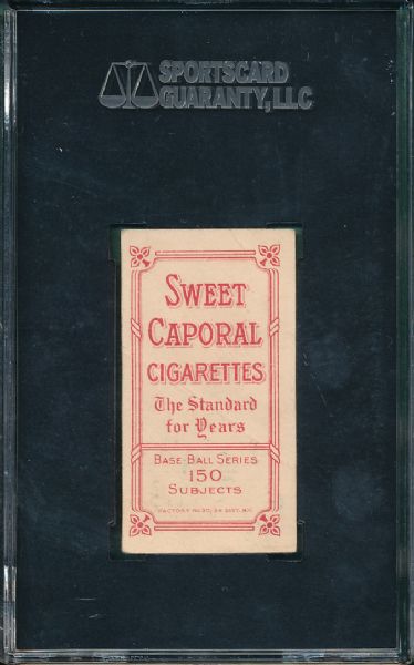 1909-1911 T206 Joss, Portrait, Sweet Caporal Cigarettes SGC 10 *Presents Much Better*