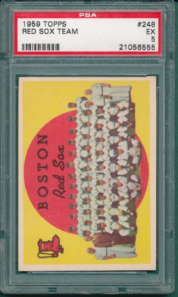 1959 Topps (3) Card Lot PSA