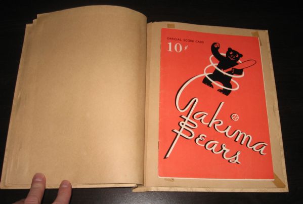 1949 Yakima Bear Scrap Book