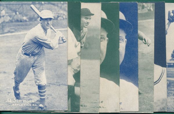 1926-29 & 47-66 Exhibits (45) Card Lot W/ HOFers