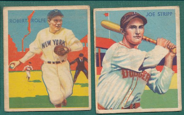 1934-36 Diamond Stars (15) Card Lot W/ Al Simmons