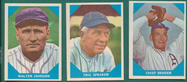 1960 Fleer Baseball Greats (39) Card Lot W/Gehrig & Williams