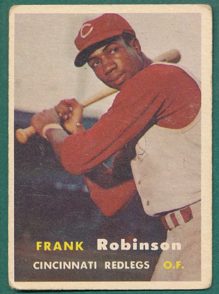 1957 Topps #35 Frank Robinson *Rookie* 