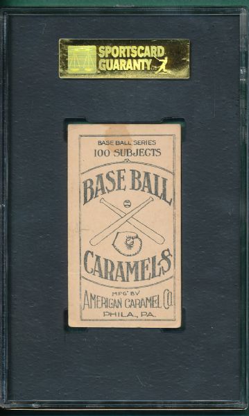 1909-11 E90-1 Miller American Caramel SGC 40