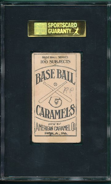 1909-11 E90-1 Corridon American Caramel SGC 10