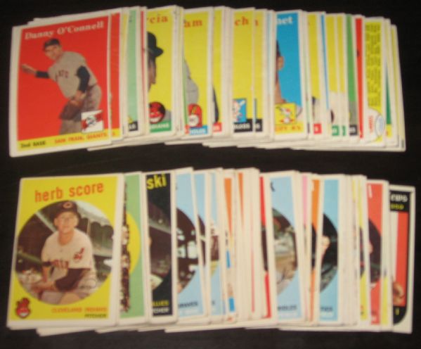 1957-70 Topps Lot of (332) Cards