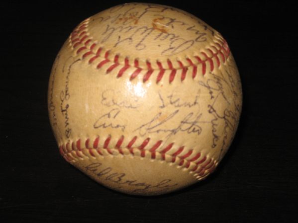 1952 St. Louis Cardinals Team Signed Ball *Authenticated*