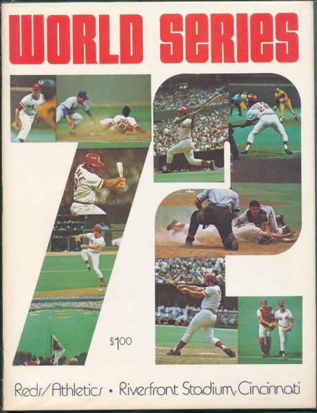 1972-78 World Series Programs Lot of (7)