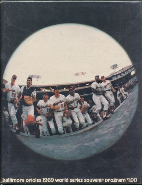 1969-71 Baltimore Orioles World Series Programs Lot of (3)