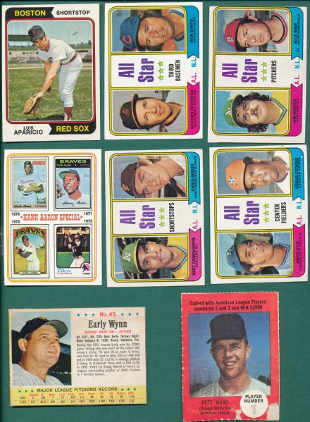 1948-80 Baseball Grab Bag Lot of (13)