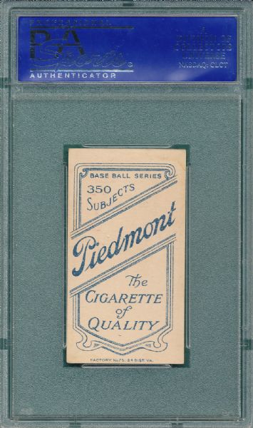 1909-1911 T206 Flanagan Piedmont Cigarettes PSA 6