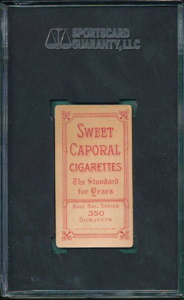 1909-1911 T206 Anderson Sweet Caporal Cigarettes SGC 40