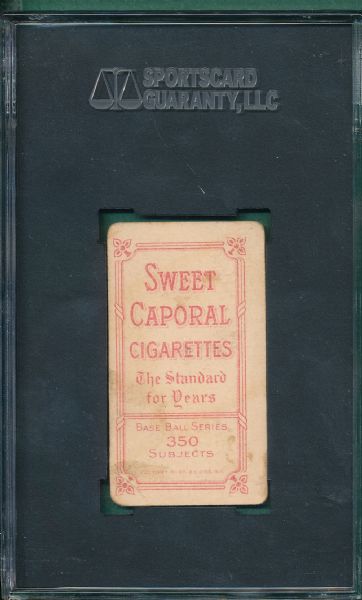 1909-1911 T206 Nichols, Batting,  Sweet Caporal Cigarettes SGC 40 