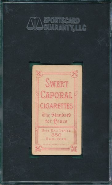 1909-1911 T206 Steinfeldt, Batting, Sweet Caporal Cigarettes SGC 30
