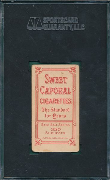 1909-1911 T206 Pickering Sweet Caporal Cigarettes SGC 35