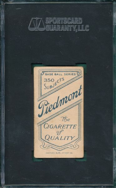 1909-1911 T206 Stephens Piedmont Cigarettes SGC 35