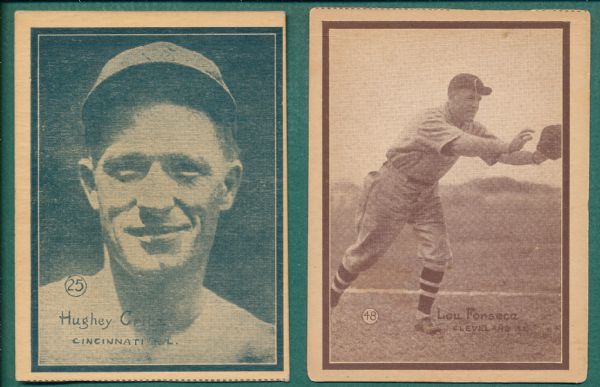 1931 W517 #17, #25 & #48 (3) Card Lot PSA