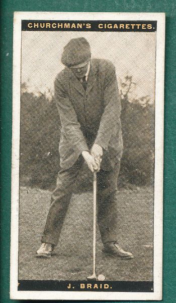 1928 Churchman's Cigarettes Famous Golfers, Lot of (5)