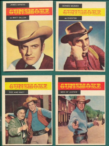 1958 Topps Television Western Partial Set 50/71