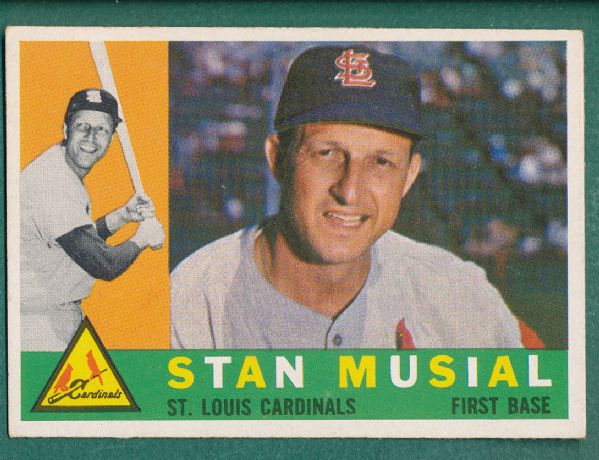 1960 Topps #250 Stan Musial 