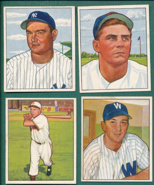 1950 Bowman (12) Card Lot W/ Mize