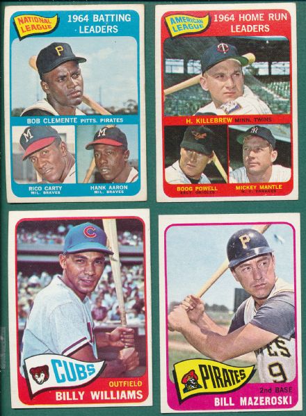 1965 Topps Lot of (154) W/ Mantle