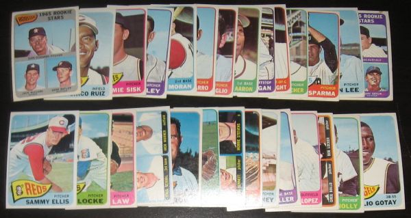 1965 Topps Lot of (154) W/ Mantle