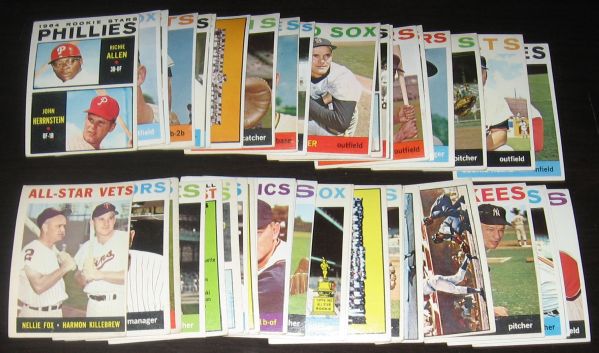 1964 Topps Lot of (51) W/ Mays